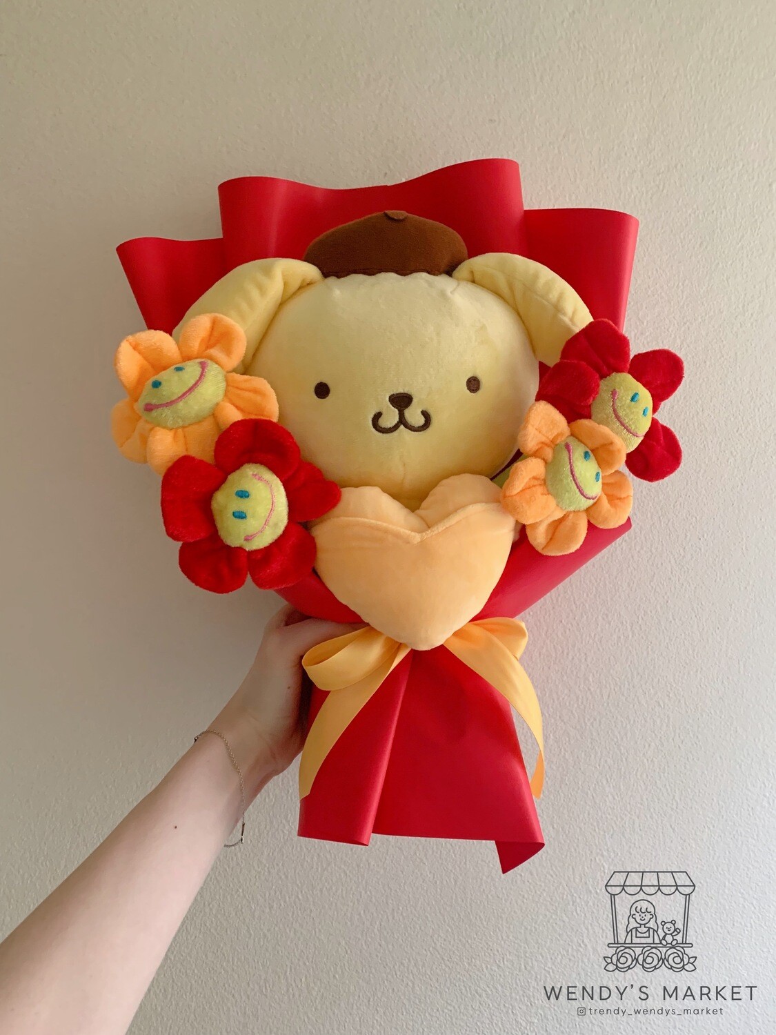 Large Heart Sanrio Bouquet B (5 TYPES)