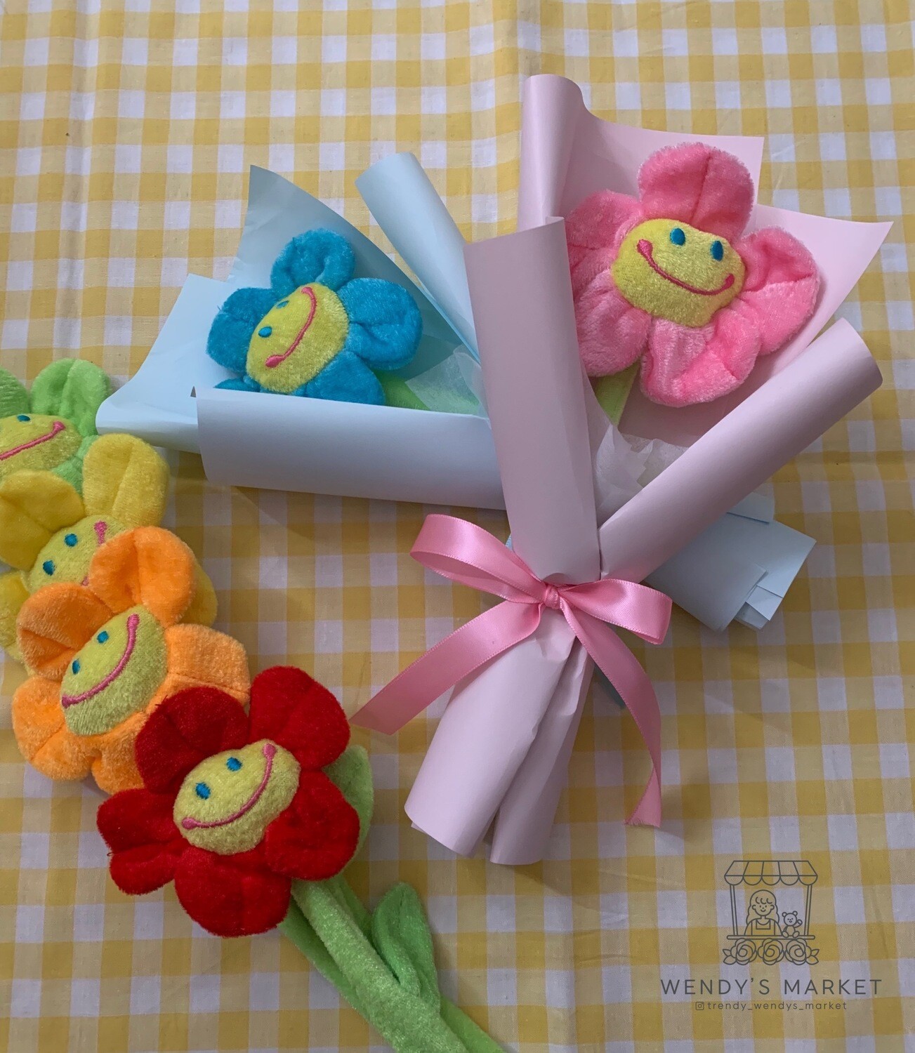 Single Smiley Flower (Small)