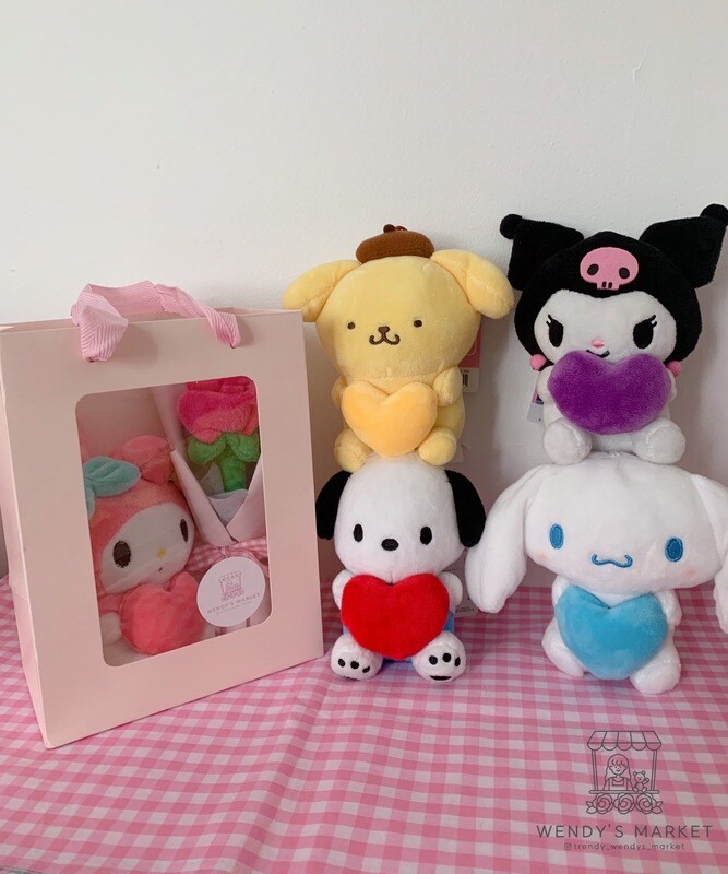 Mini Gift Bag (Heart Sanrio)