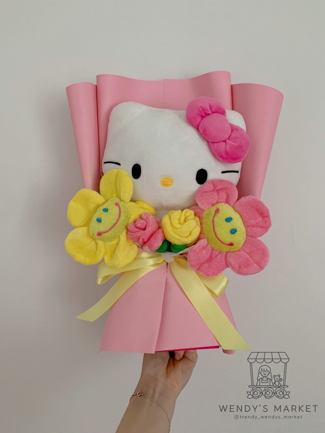 Plush Toy Bouquet (Hello Kitty)