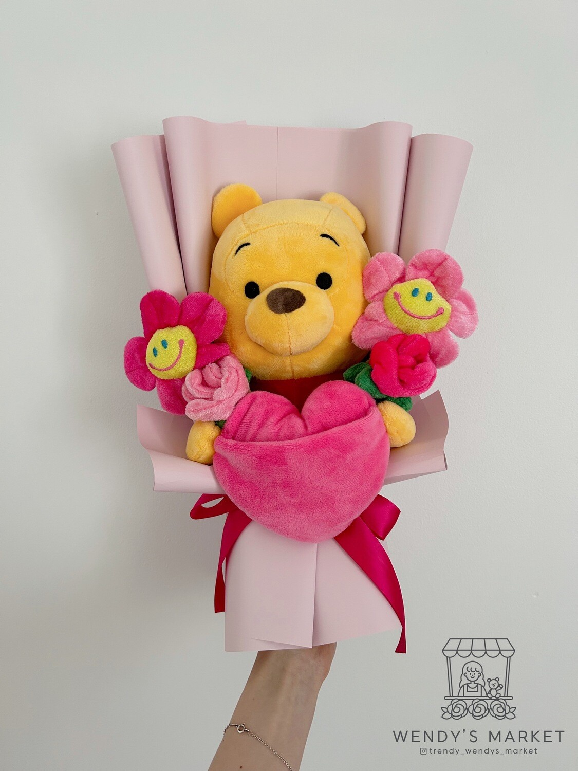 Heart Pooh Bouquet