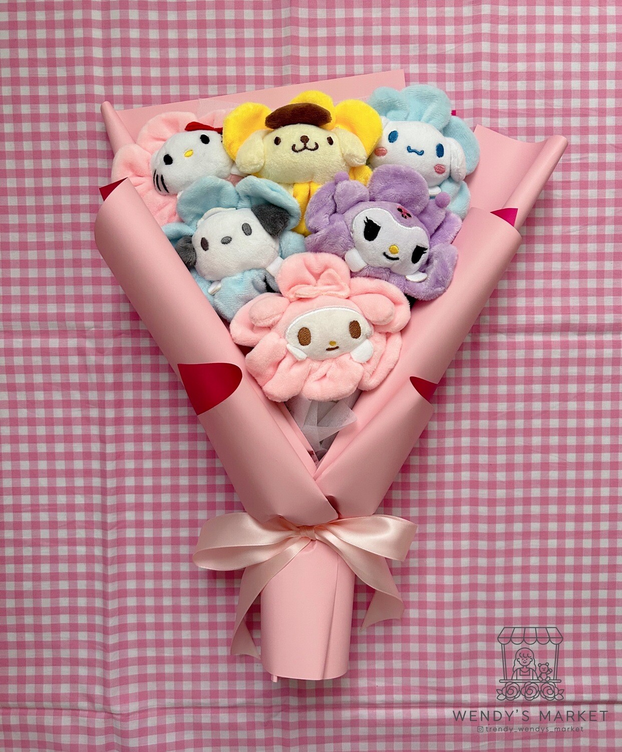 Plush Toy Bouquet (Sanrio Flowers)