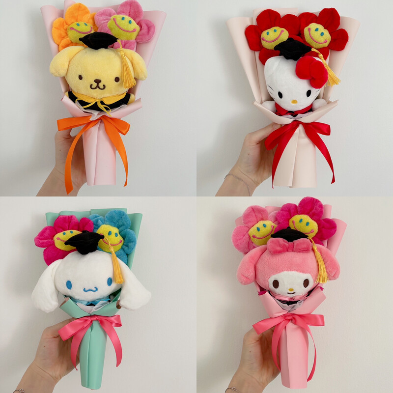 Mini Graduation Sanrio Bouquet (6 Types)