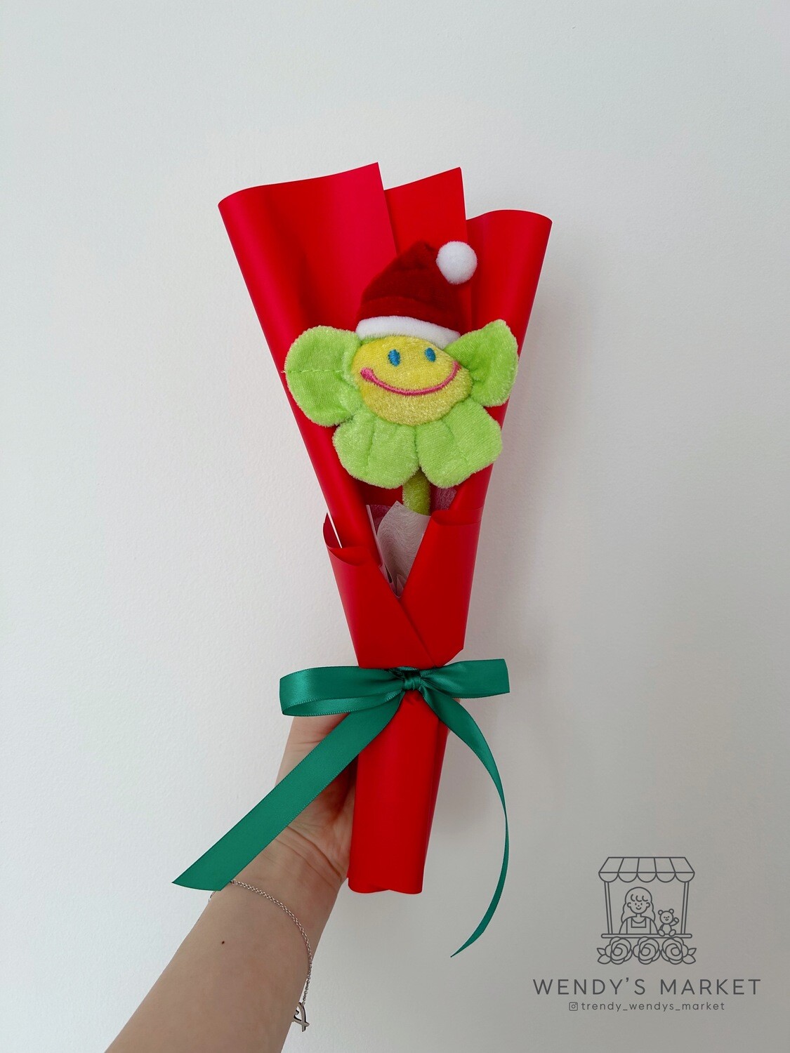 Christmas Single Smiley Flower (Small)