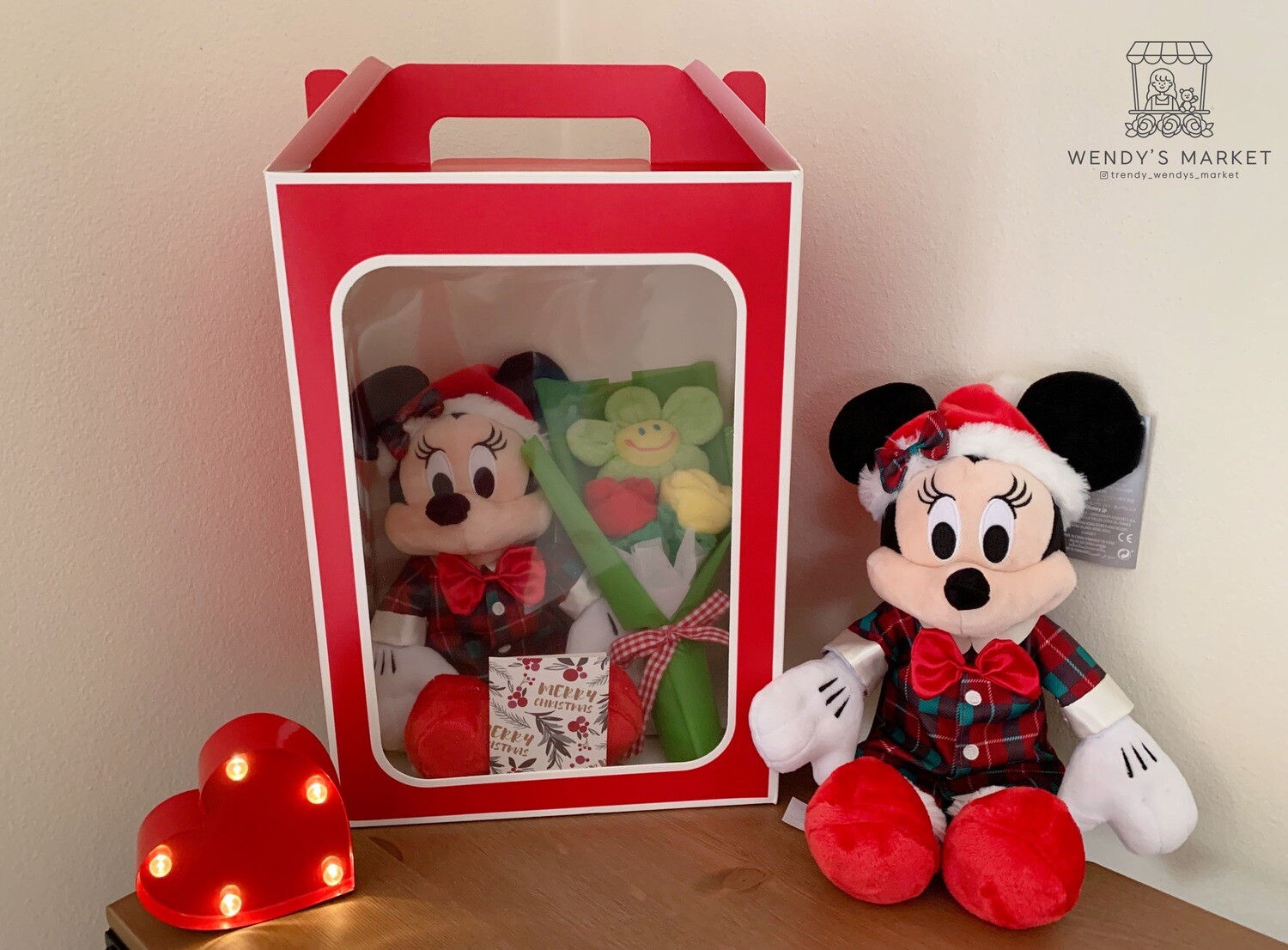 Christmas Minnie Mouse Gift Bag