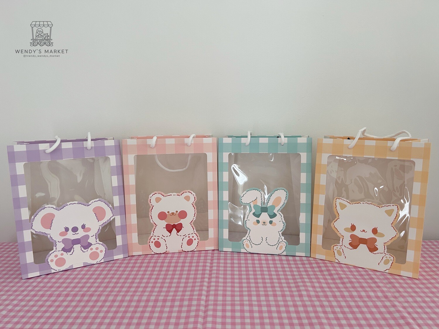 Character Gift Bag (4 Colours)