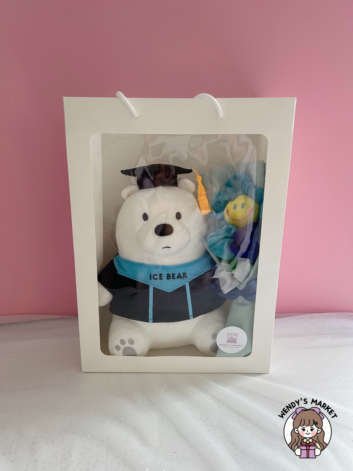 Large Gift Bag (We bare bears Graduation - 3 Types)