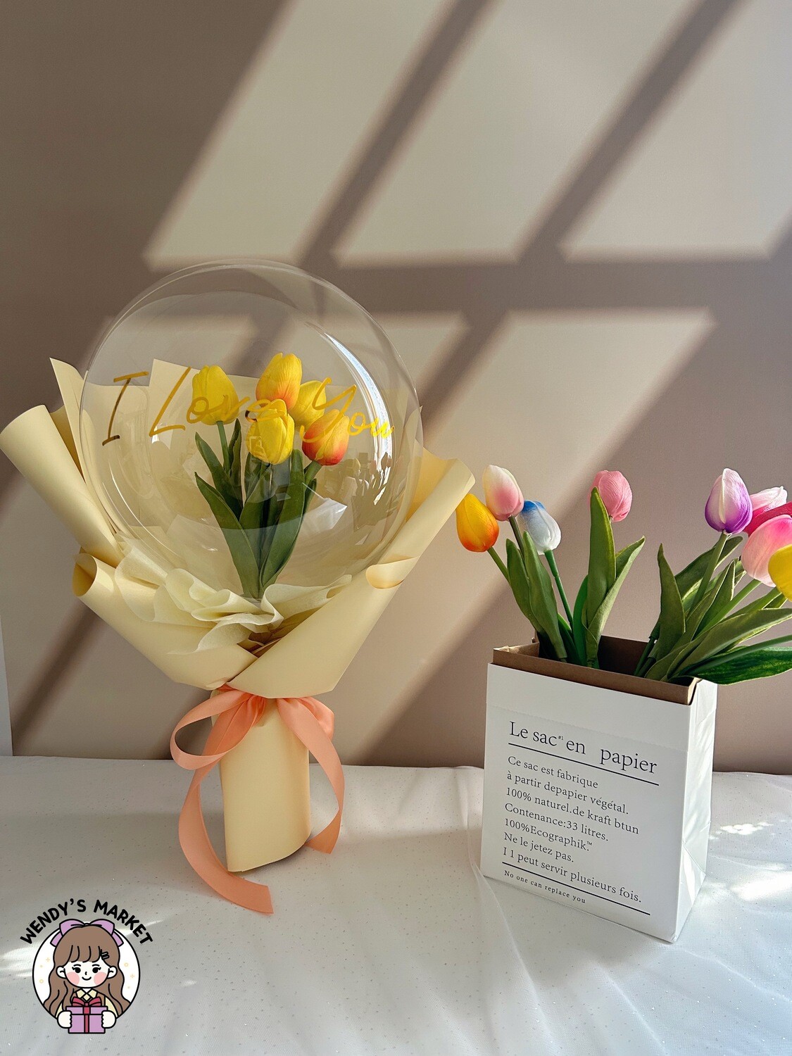 Balloon Tulip Bouquet