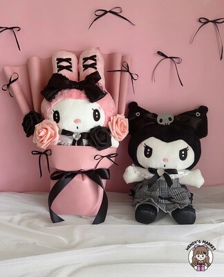 Midnight My Melody &amp; Kuromi Bouquet (Limited)