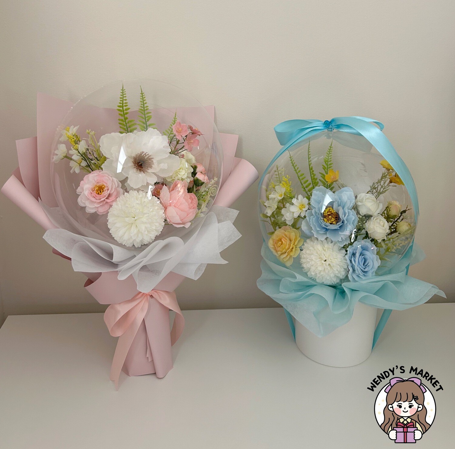 Small Balloon Flower Bouquet / Box