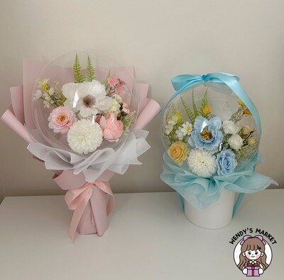 Small Balloon Flower Bouquet / Box
