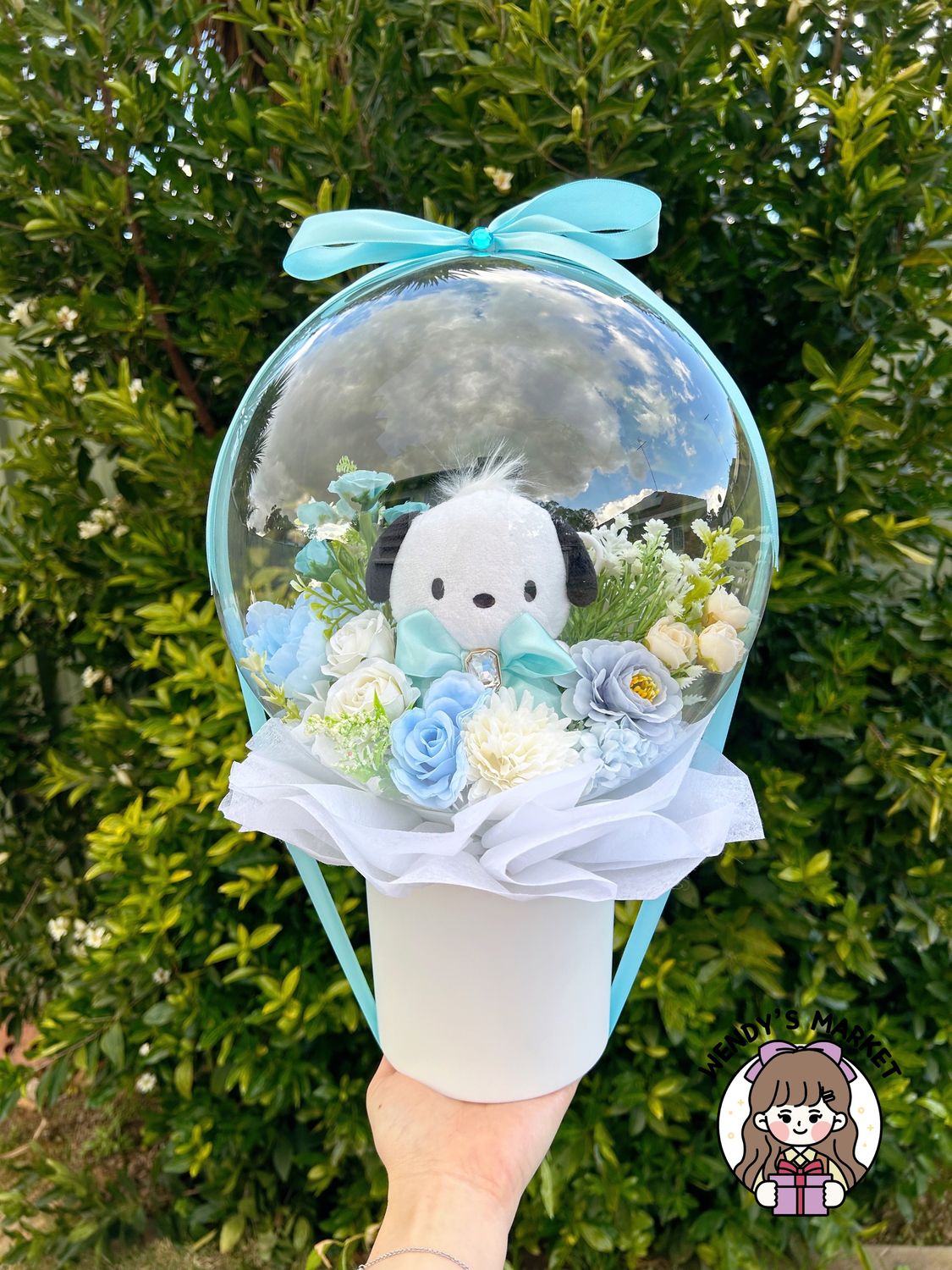 Plush Balloon Box (Ribbon Sanrio)