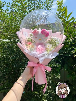 Small Plush Balloon Bouquet (Pastel Sanrio)
