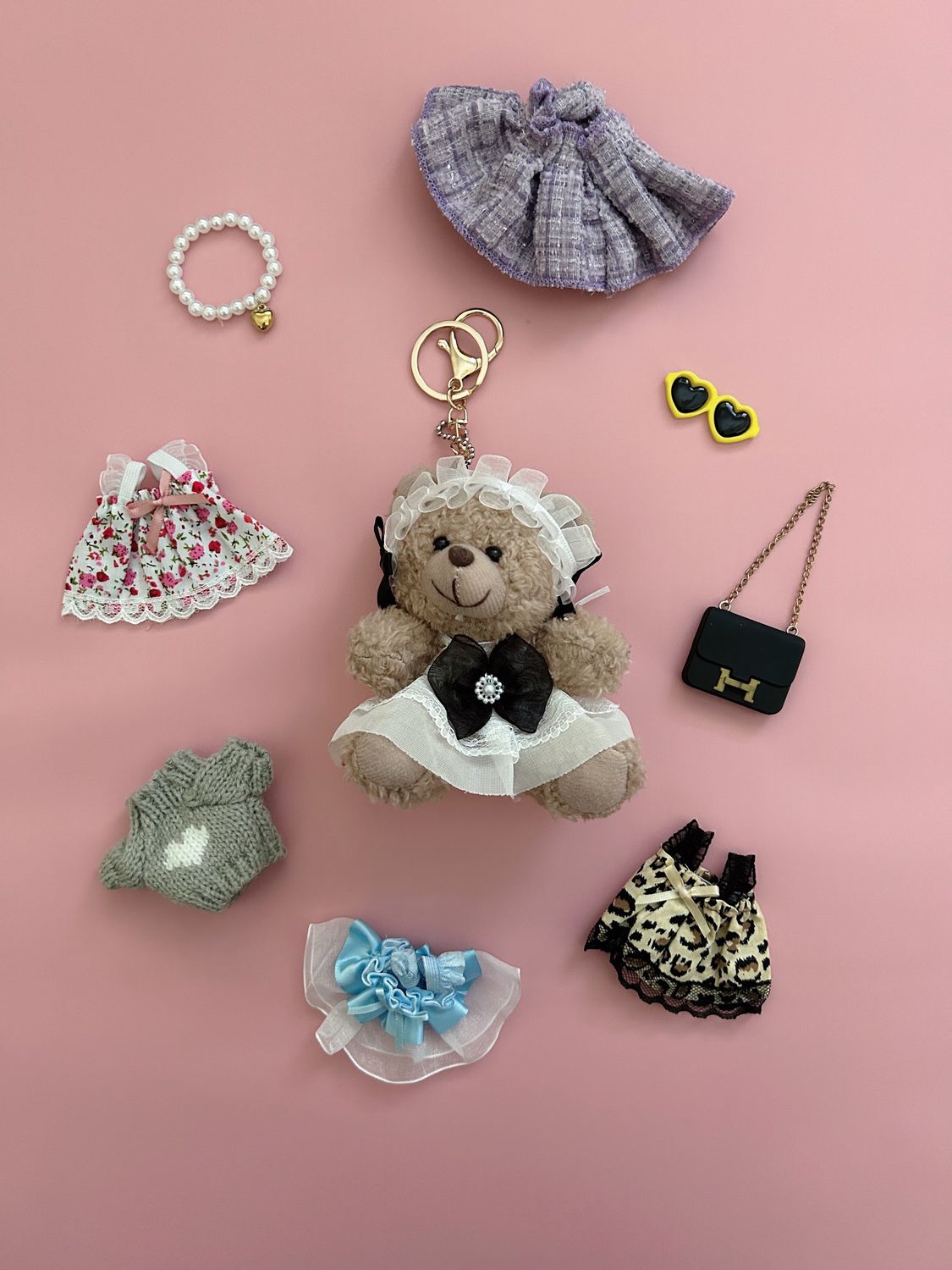 Plush Bag Charm (Bear)