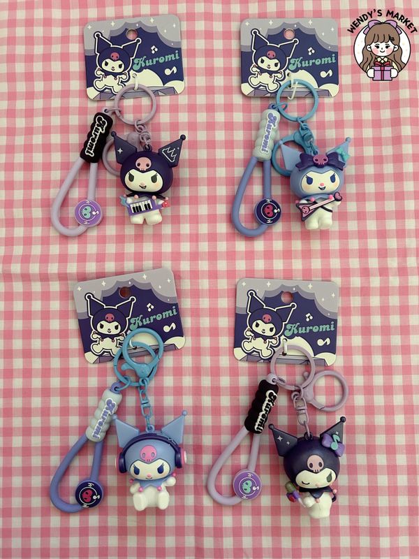 Kuromi Keyring