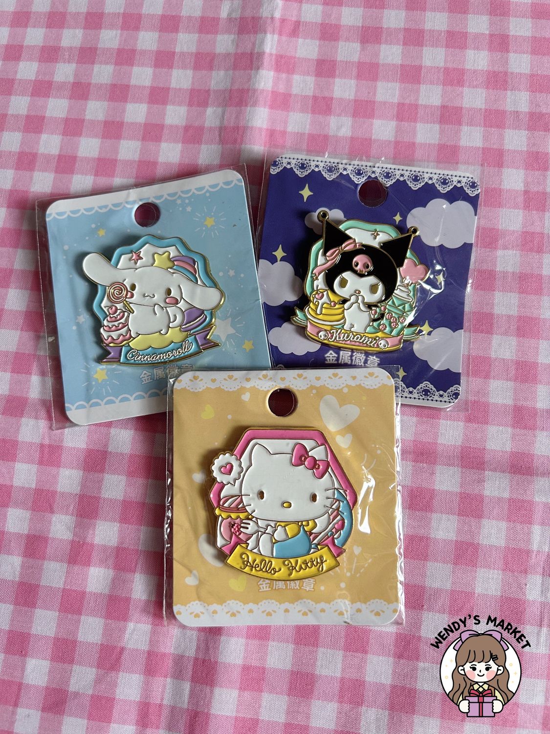 Sanrio Brooch (Sweet)
