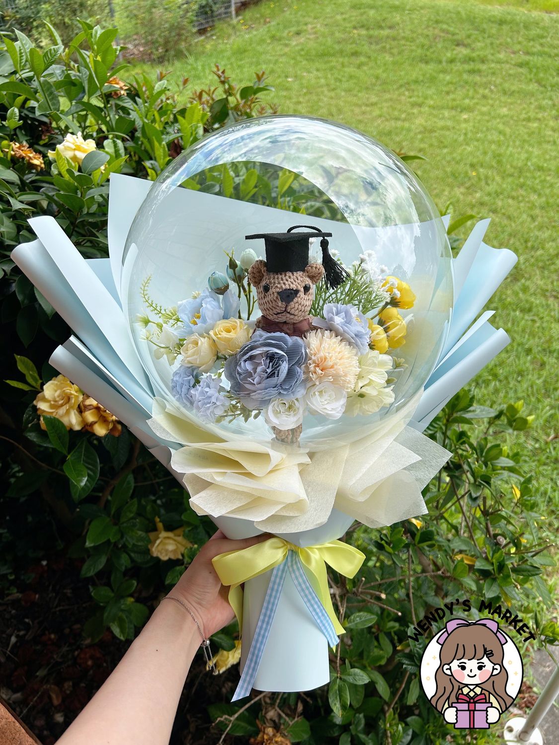 Teddy Bear Balloon Bouquet