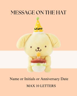 Personalised Plush Toy (Cake Pompompurin)