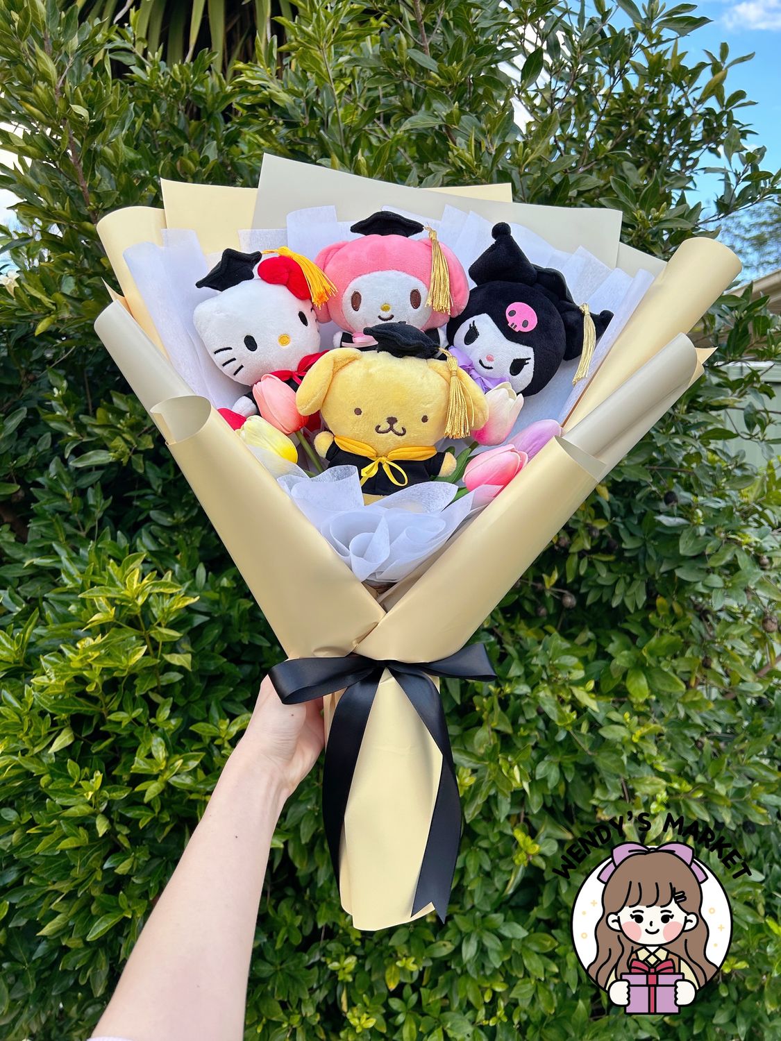 Graduation Sanrio Bouquet (Extra Large)