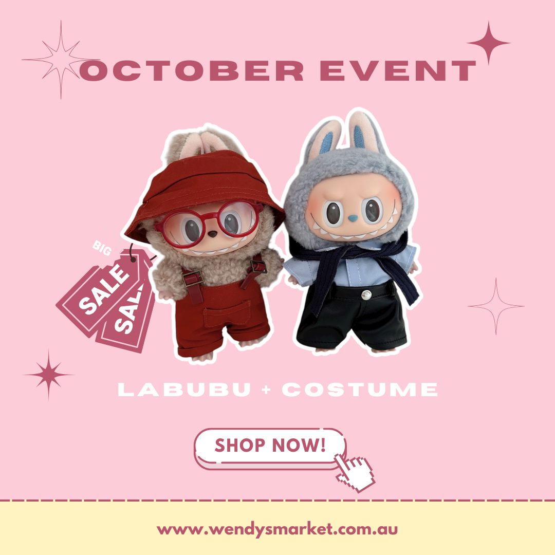 (October EVENT) LABUBU + Costume Set