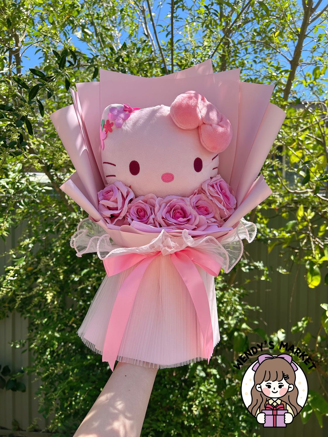 Hello Kitty Bouquet B (Cherry Blossom)