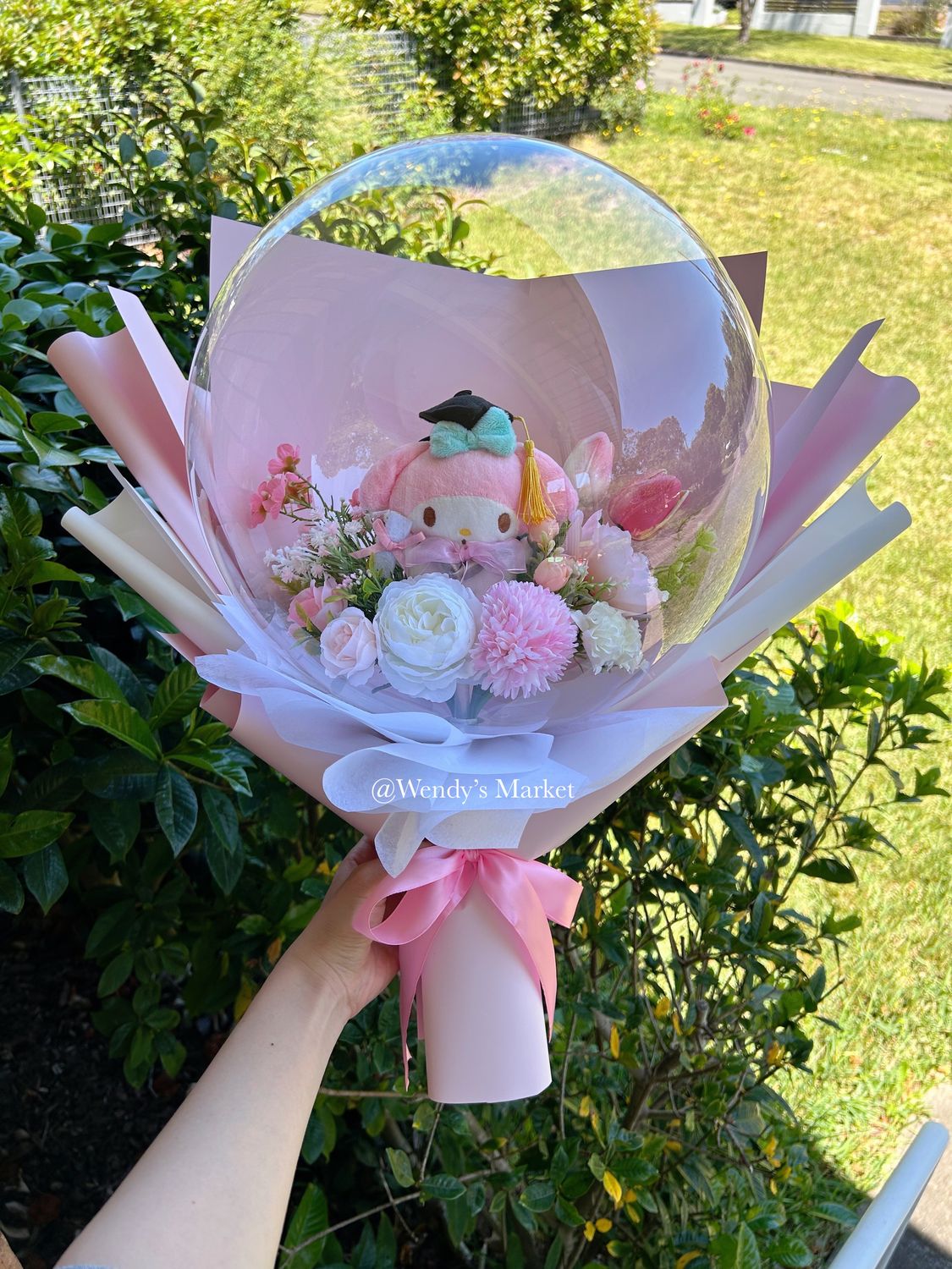 Plush Balloon Bouquet (Graduation) B