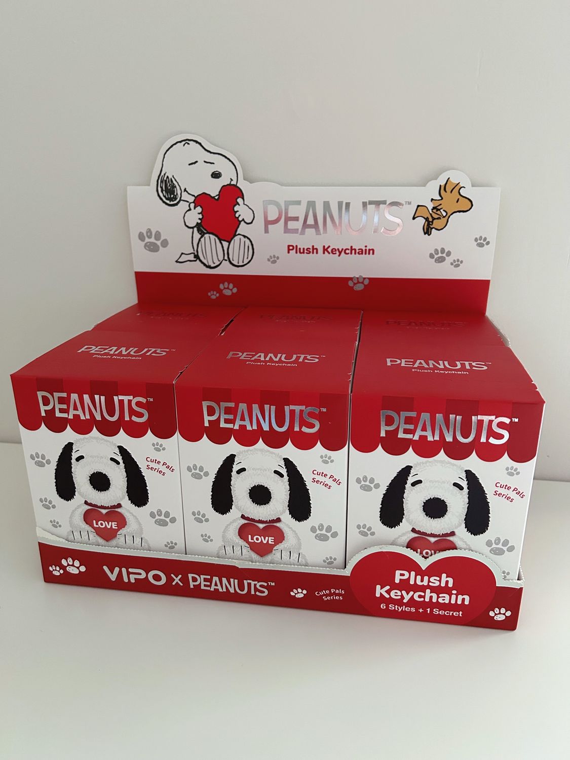 VIPO x Peanuts Plush Keychain Blind Box