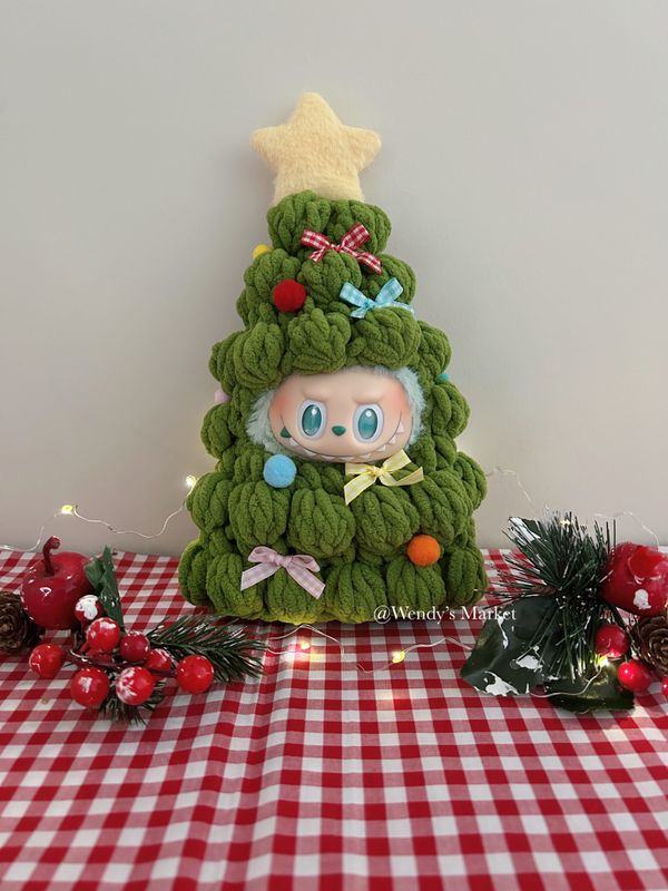 LABUBU + Christmas Tree Costume
