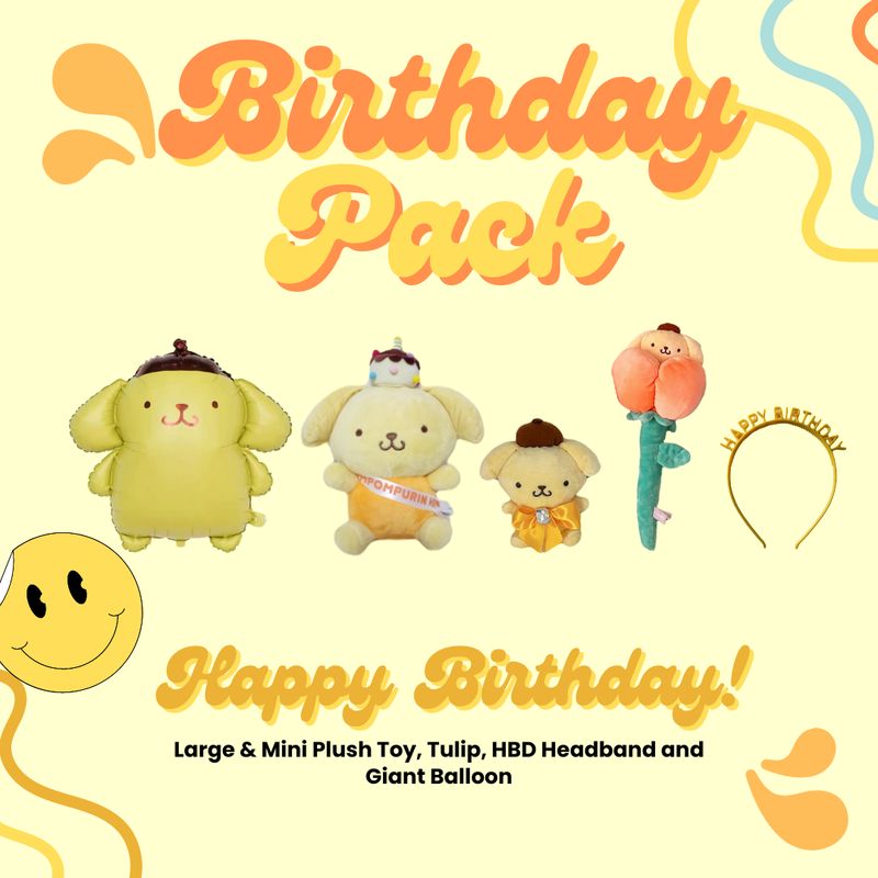 Birthday Pack (HBD Sanrio - 5 Types)