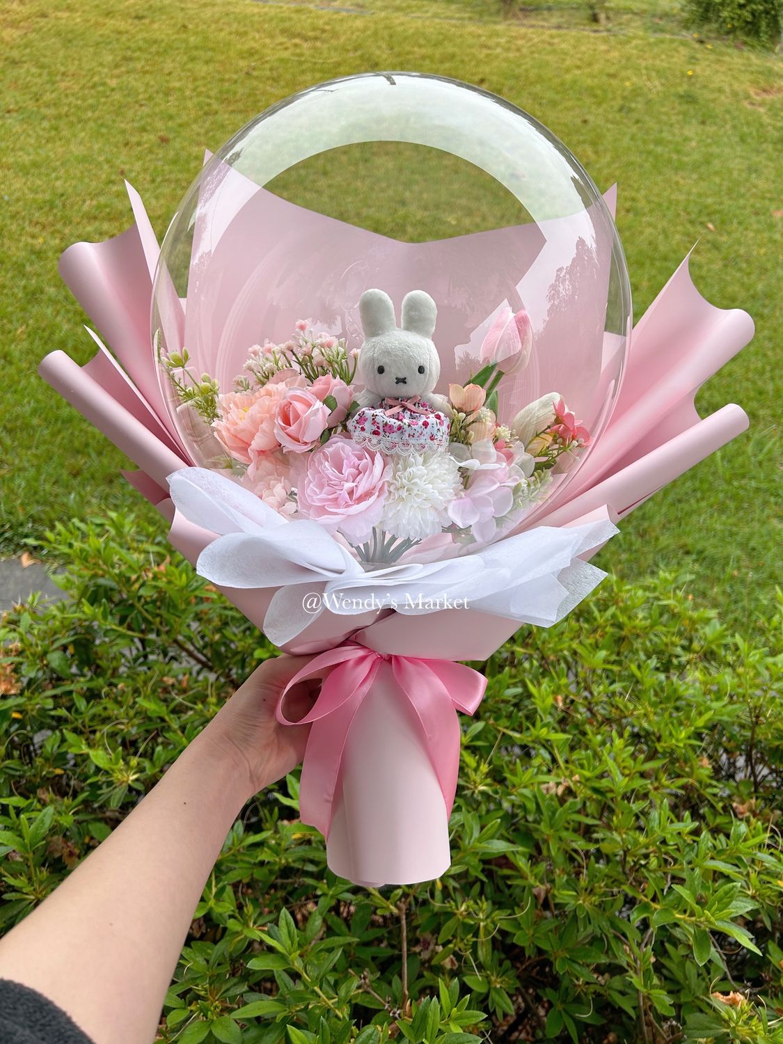 Plush Balloon Bouquet (Miffy)