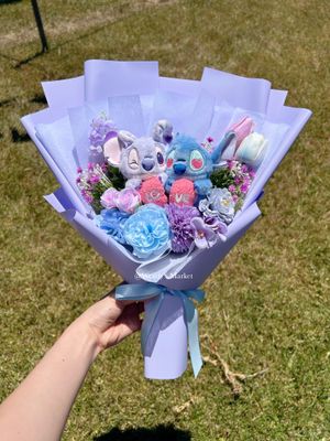 Stitch &amp; Angel Bouquet