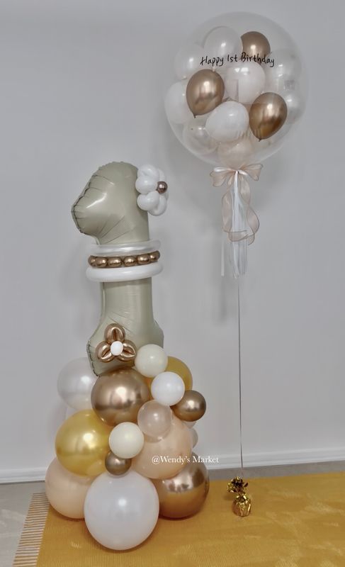 Birthday Number Balloon Set B
