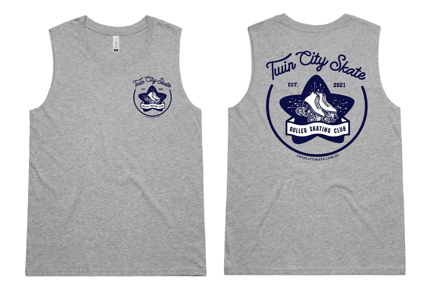 Women&#39;s Singlet - Grey Marle