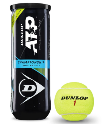 Dunlop 3 Pelotas ATP Extra/Regular Duty