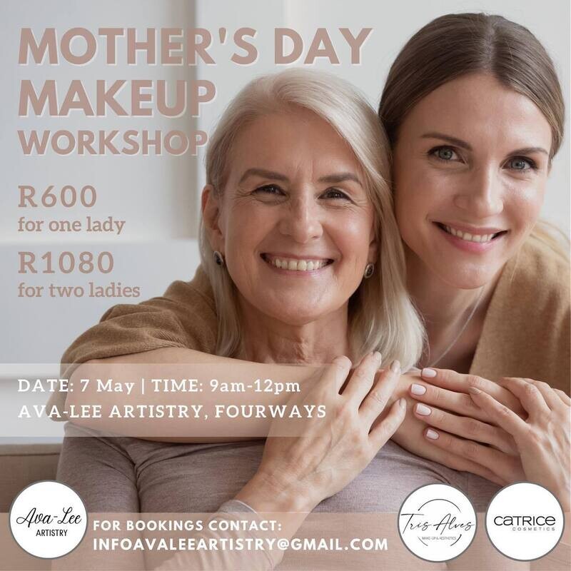 Mothers day Makeup paired booking.
