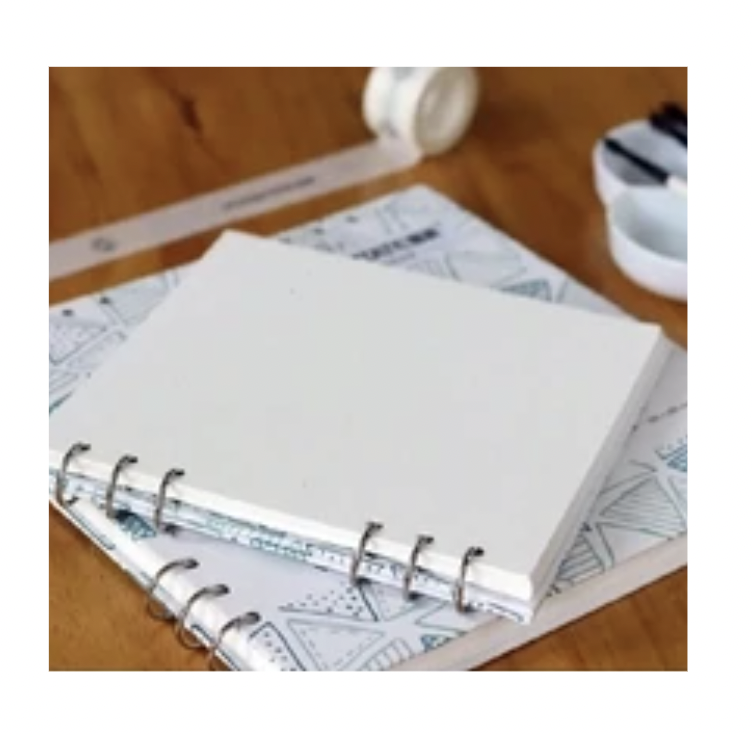 Ring bound watercolour handbook.