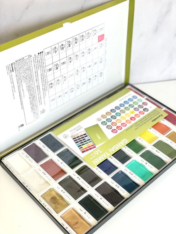 Gansai Tambi 36 Colour set