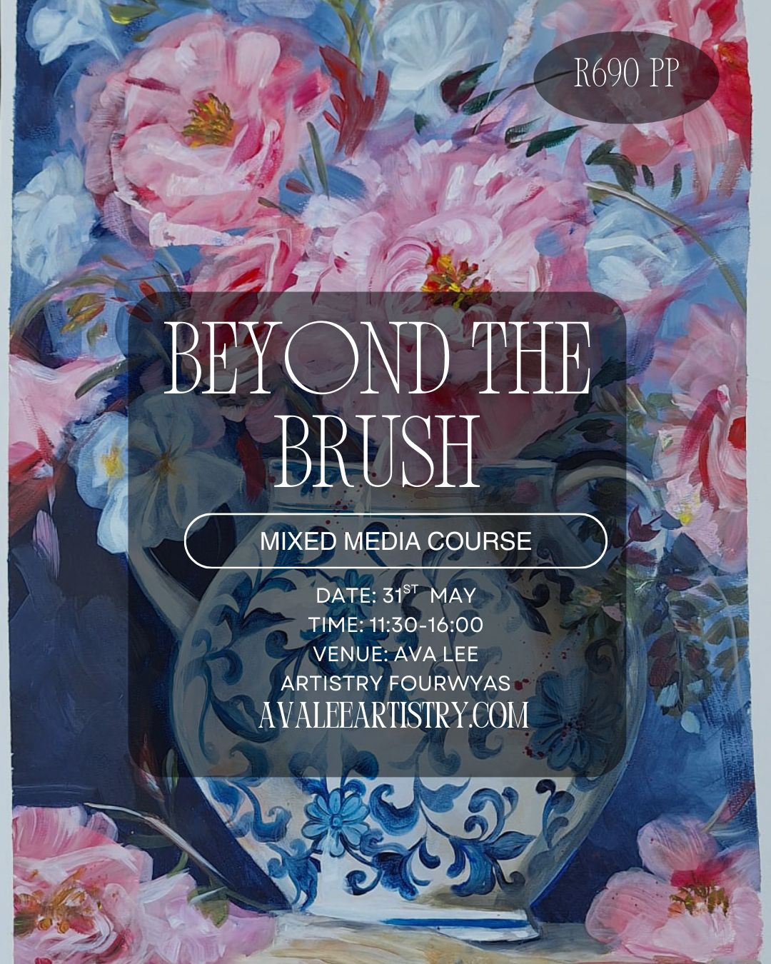 Beyond the brush mixed media course