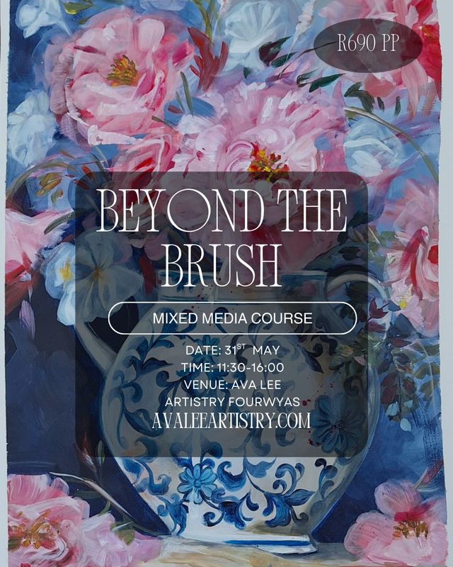 Beyond the brush mixed media course