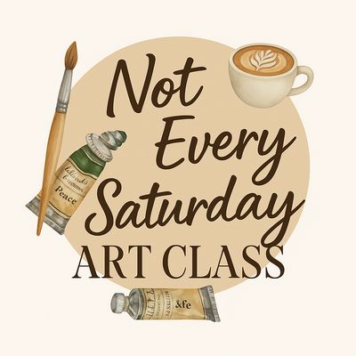 Not every Saturday Art class pop in.