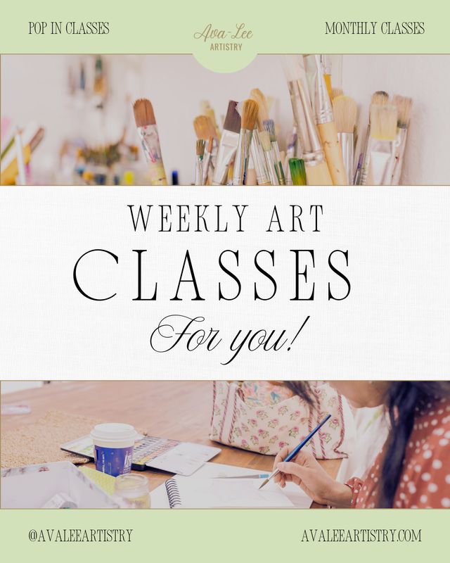 Watercolour monthly classes