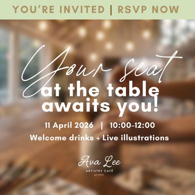 Ava Lee Artistry Café Launch Party — Join the Guest List