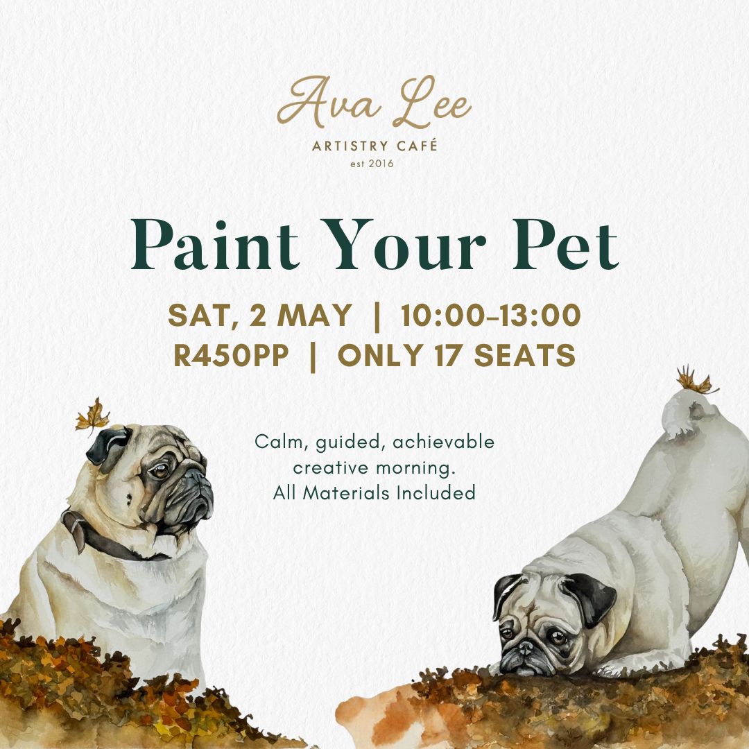 Paint Your Pet — Watercolour Workshop  — 2 May