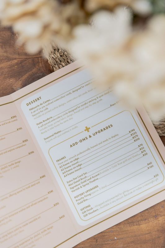 Artistry Café Reservation