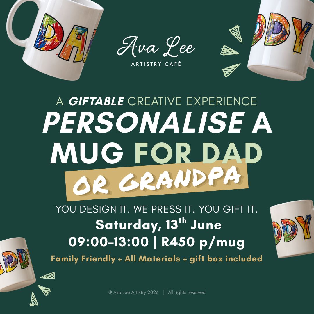 Father’s Day Mug Workshop - Design &amp; Press Experience