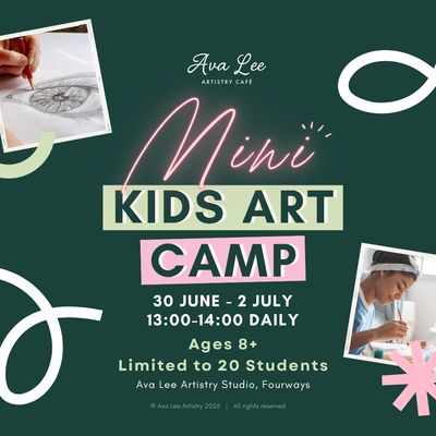 Kids Mini Art Camp (Ages 8+)
