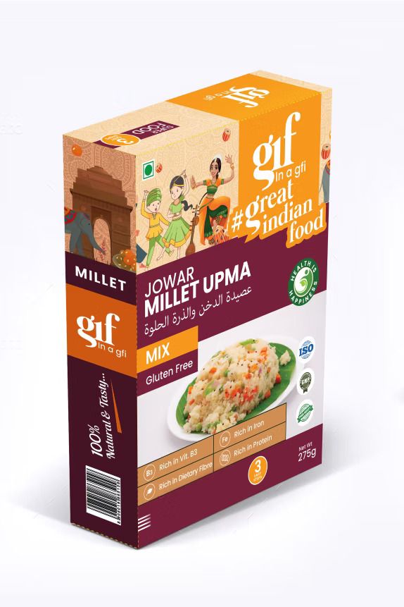 GIF JOWAR MILLET UPMA