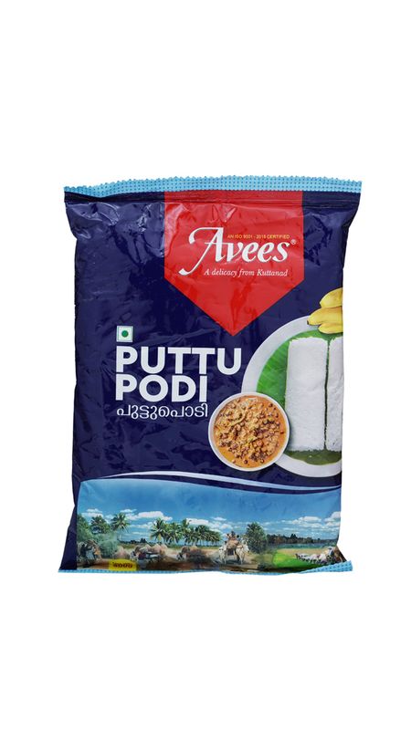 Puttu Flour White (Normal Roasted) 500gms- Avees