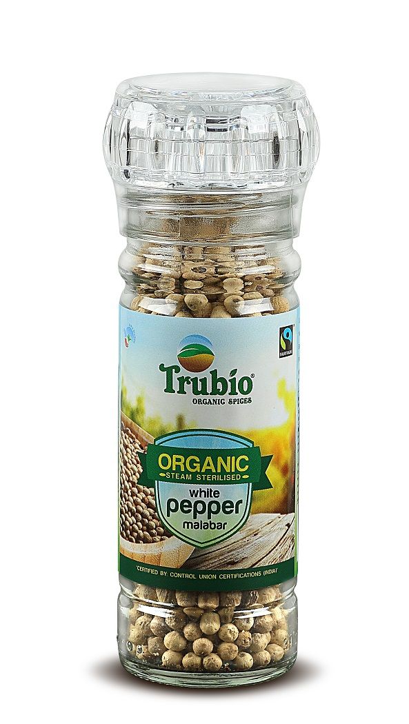 WHITE PEPPER WHOLE MALABAR BOTTLE