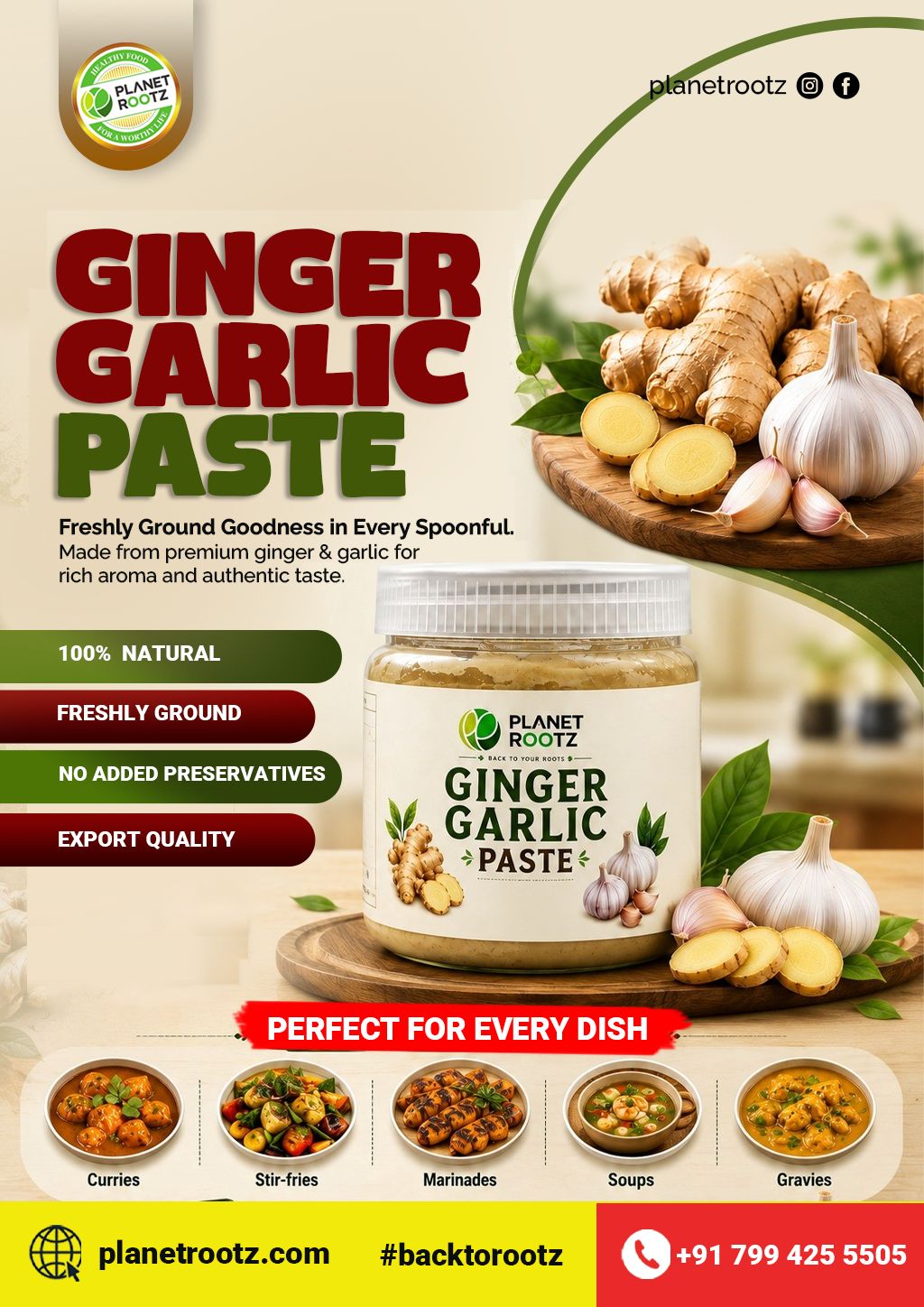 GINGER GARLIC PASTE